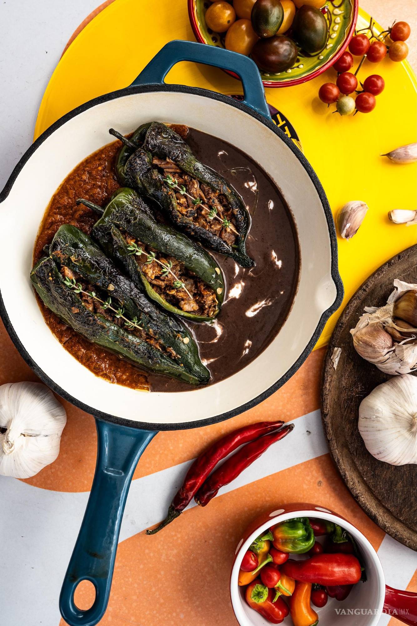 $!Un platillo que reúne colores y texturas únicas.