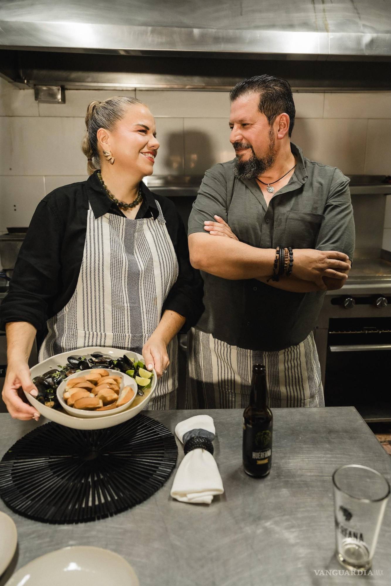 $!Sergio confía en la precisión; Cristina, en el instinto: ahí nace su sabor.