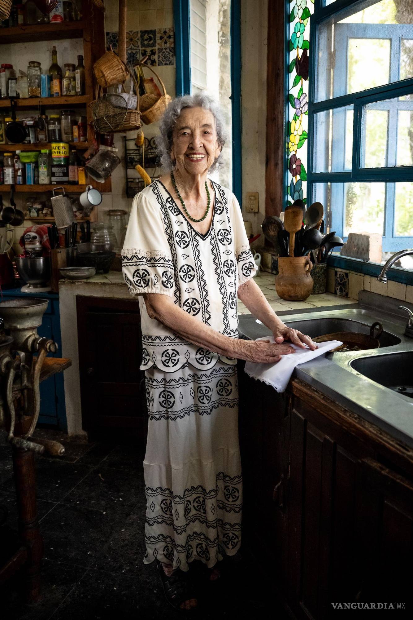 $!“La Nena”, como le dice su familia, cocina con la serenidad de quien domina su propio lenguaje.