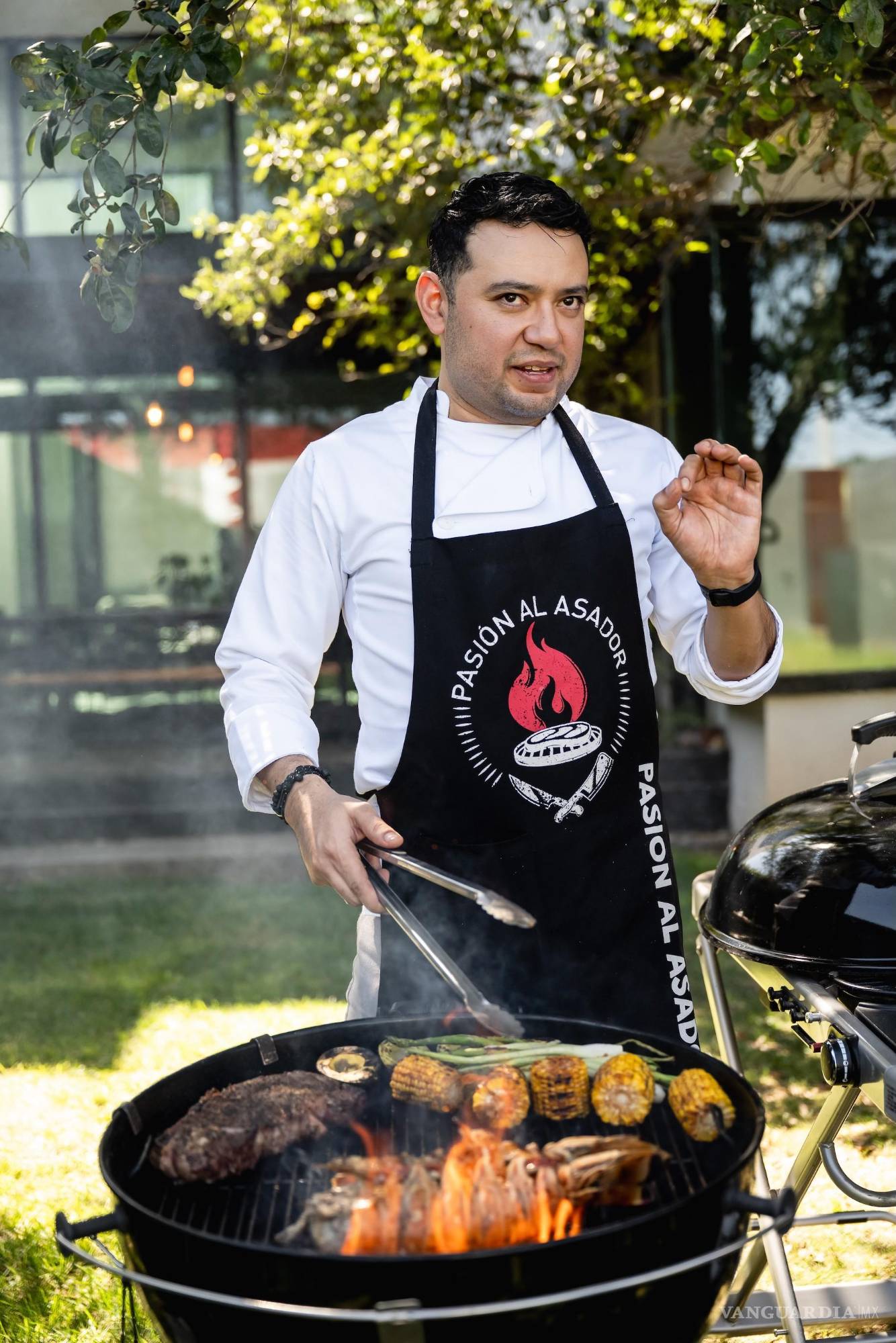 $!Para “Chefo”, el asador es un estilo de vida heredado de su madre y su abuela.