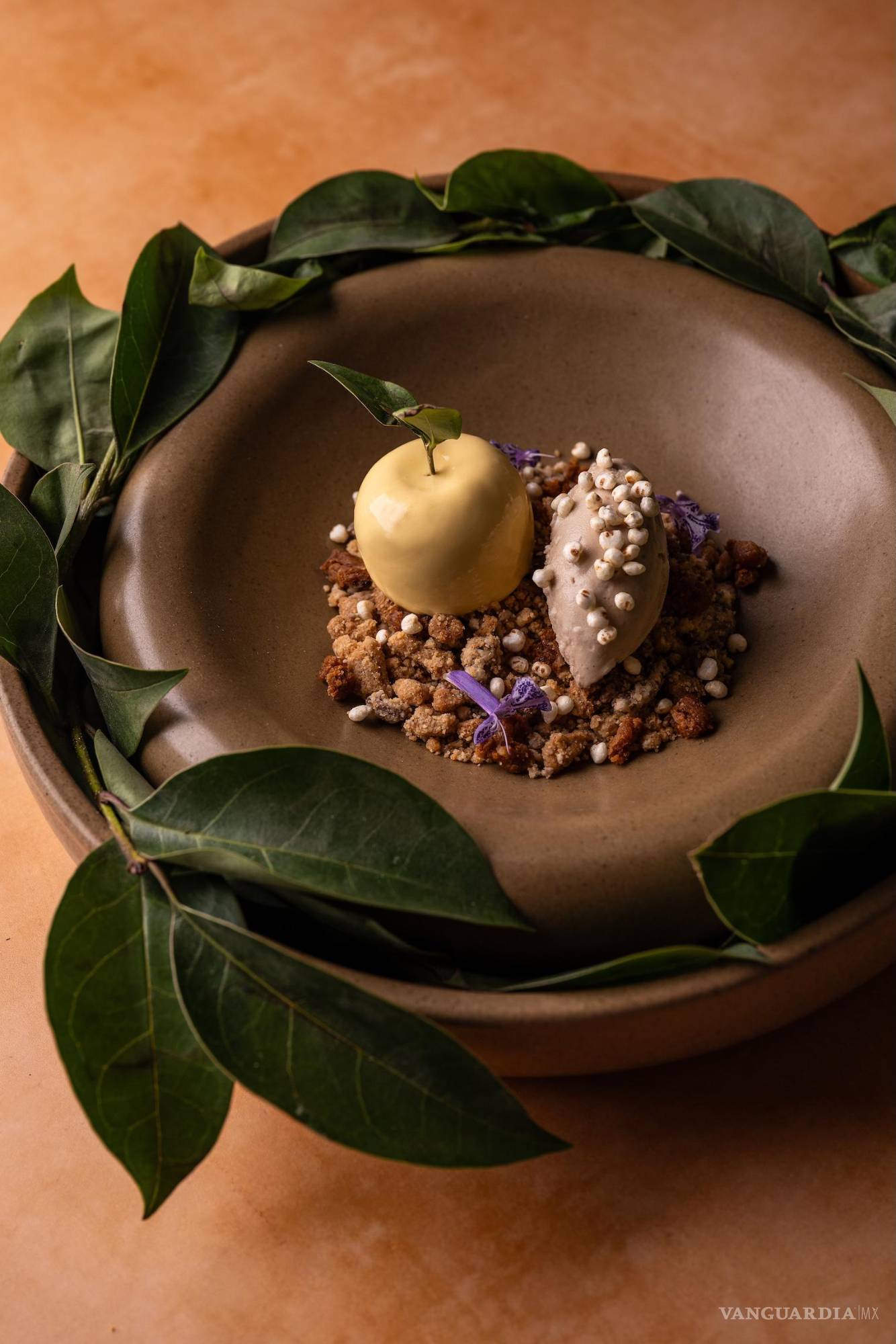 $!El postre representa a las manzanas y el suelo de la sierra.