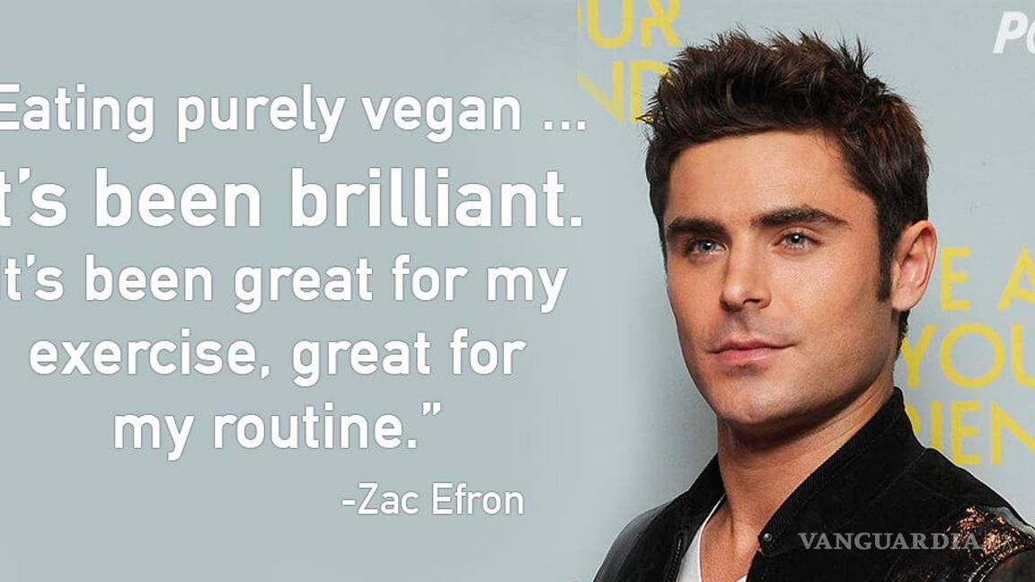 $!Famosos que no sabías que son veganos