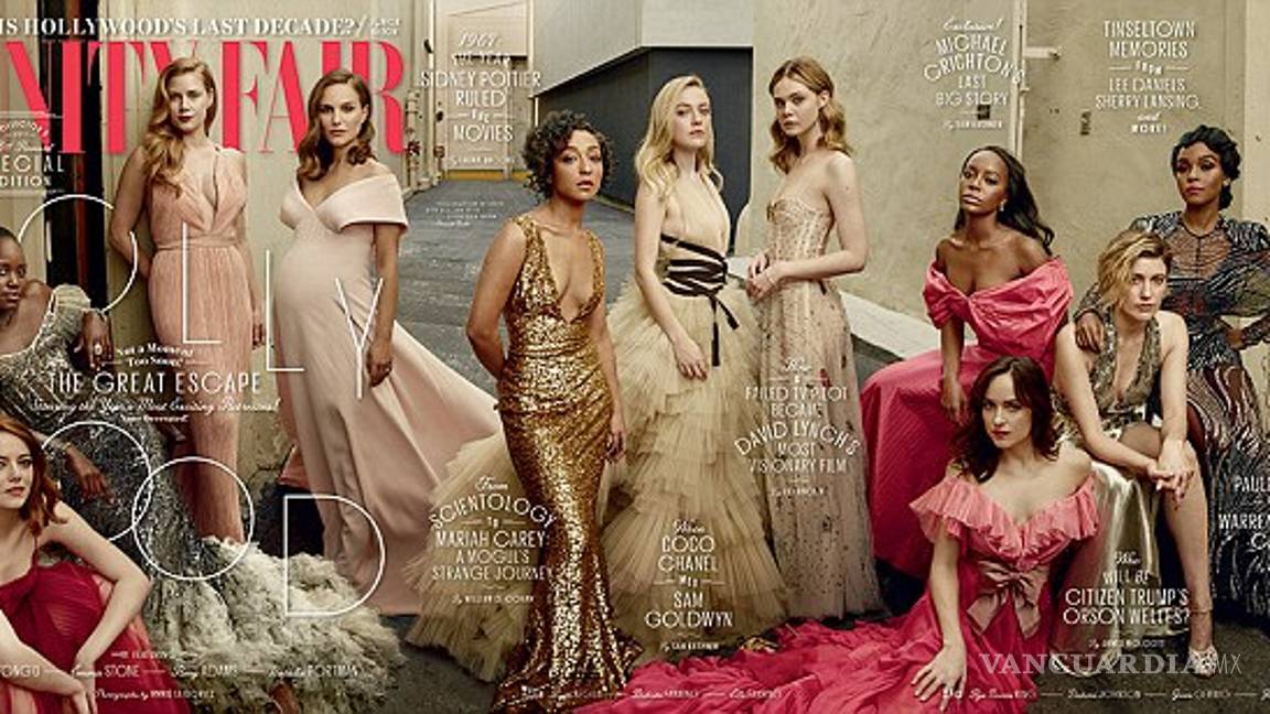 $!Natalie Portman posa embarazada para Vanity Fair