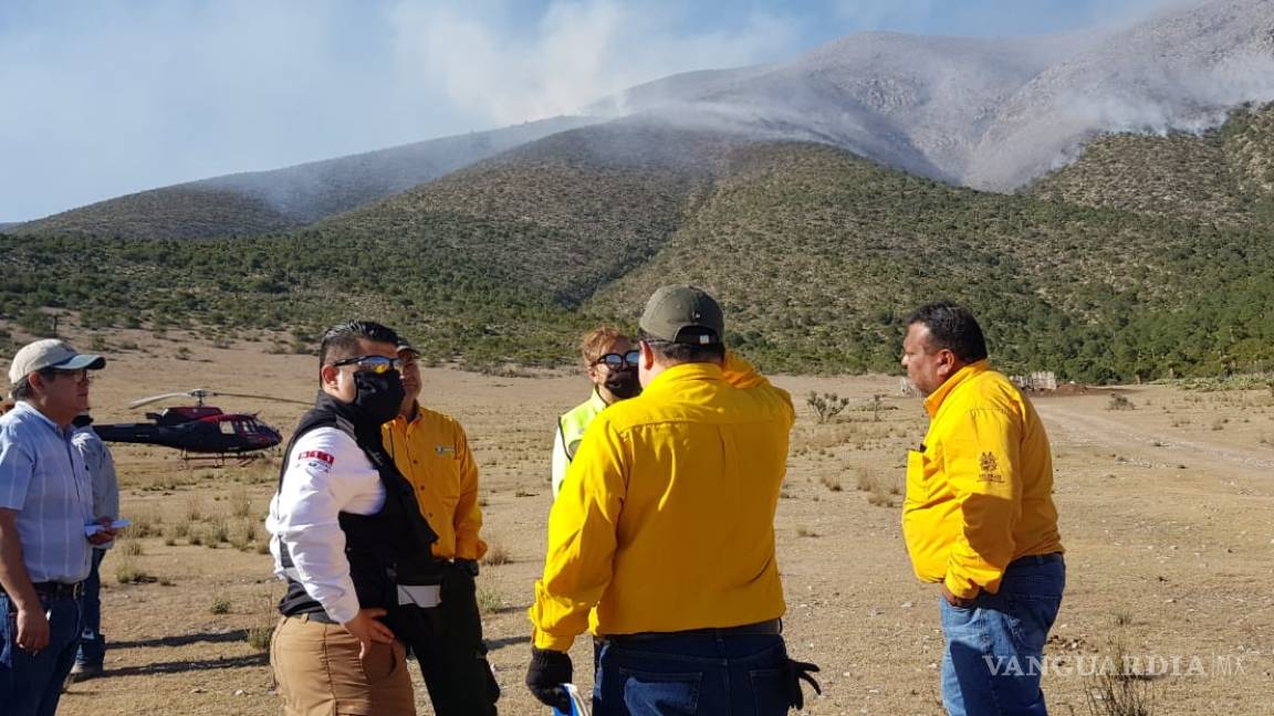 Se registran siete incendios forestales en Nuevo León por fuertes vientos
