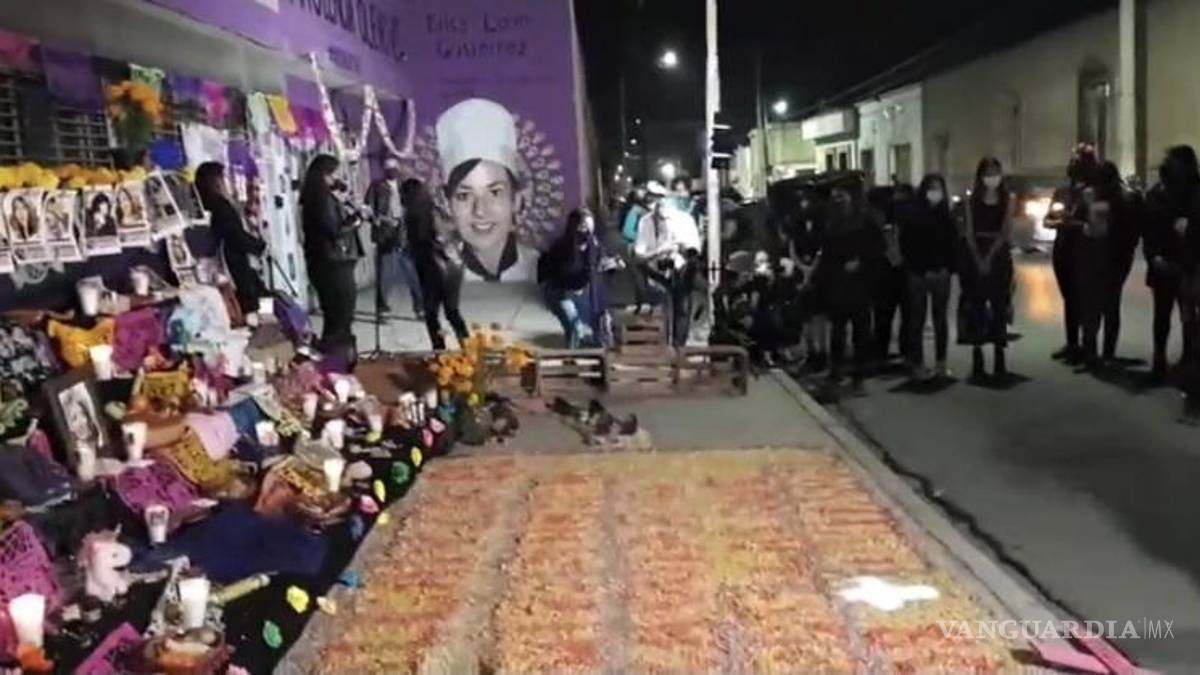 Realizan procesión en Saltillo en memoria de víctimas de feminicidio