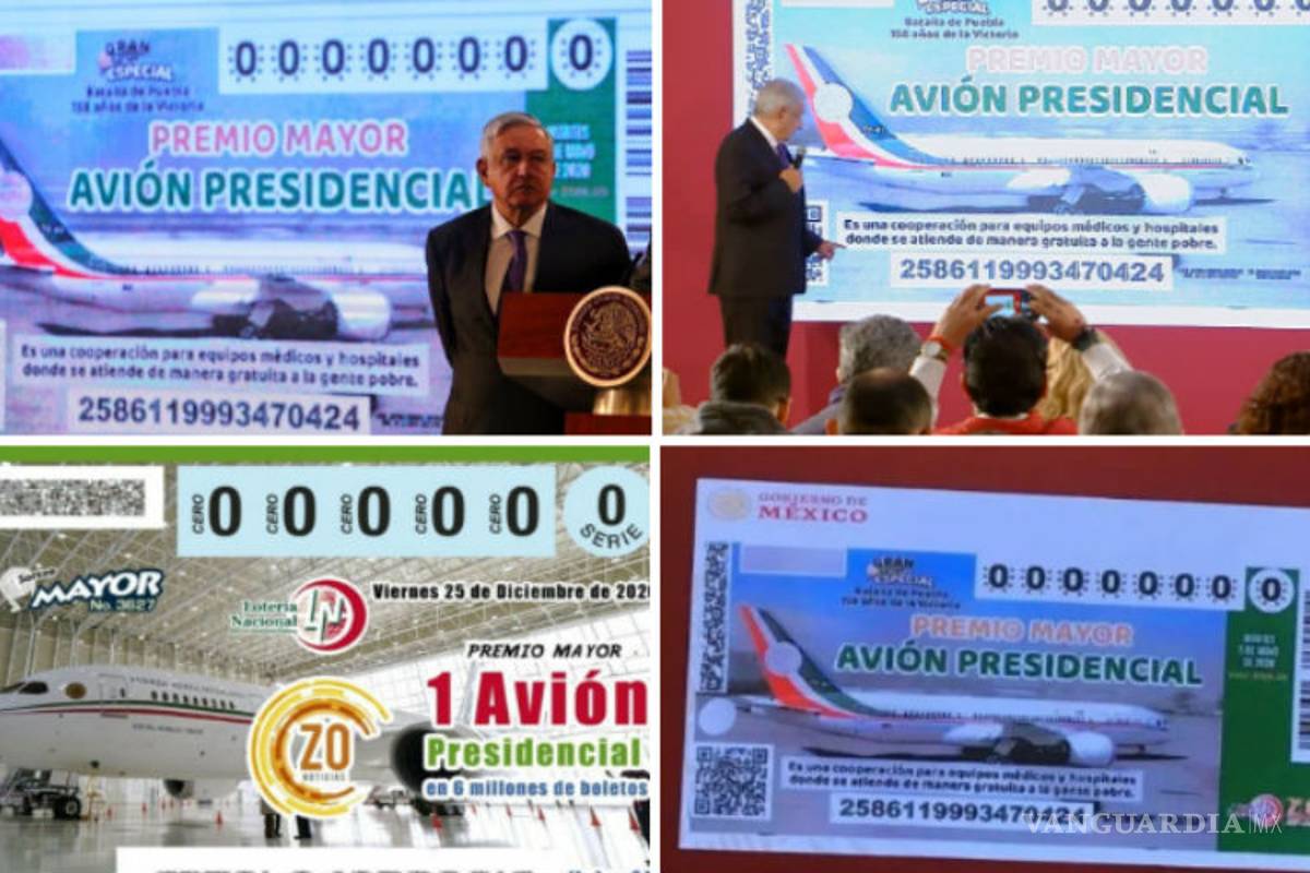 Te damos 5 puntos por los que el avión presidencial no será entregado a quien gané la rifa, aunque AMLO diga que sí