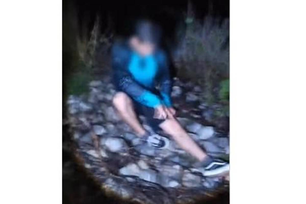 Rescatan a joven en la Sierra de Zapalinamé tras quedar atrapado por la lluvia