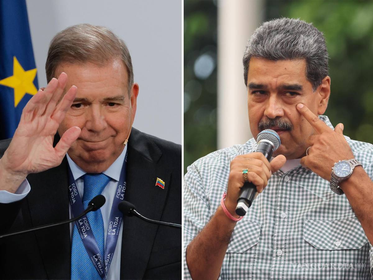 $!Edmundo González Urrutia (i) y el presidente de Venezuela, Nicolás Maduro. A un mes de la toma de posesión de Maduro, la incertidumbre aumenta en el país.