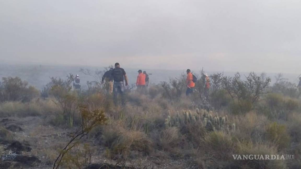 Incendio forestal consume sierra de Ocampo, Coahuila