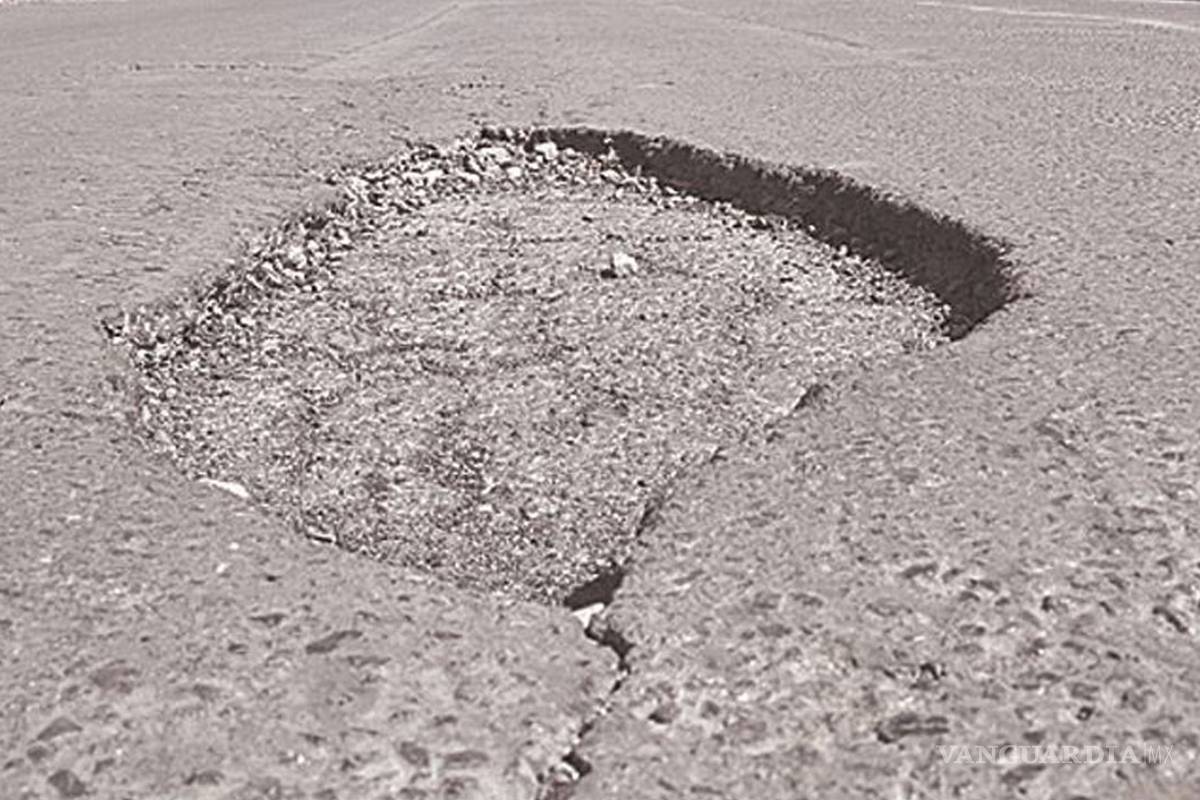 Deteriorado 80% del pavimento en Acuña