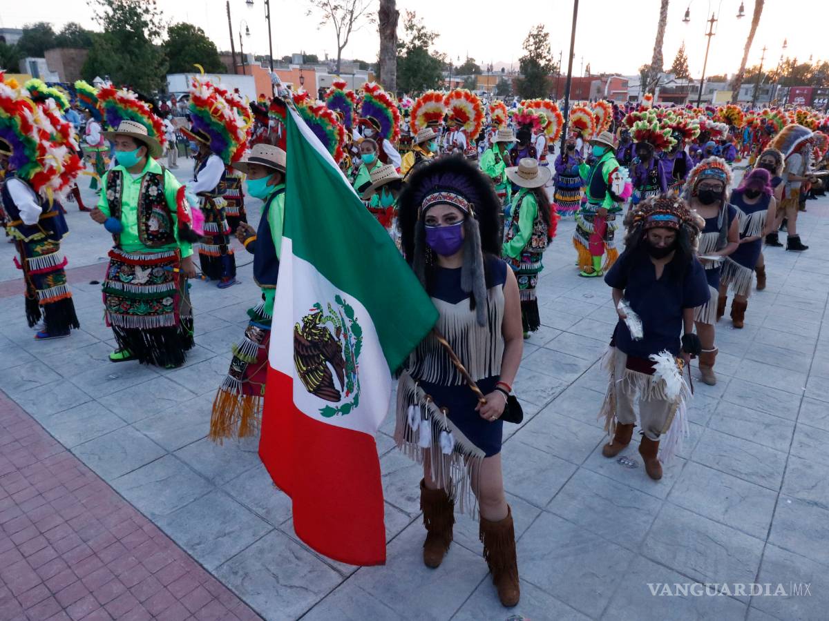 $!Con Matlachinada logra Saltillo récord Guinness; inician festejos del 444 aniversario de la ciudad