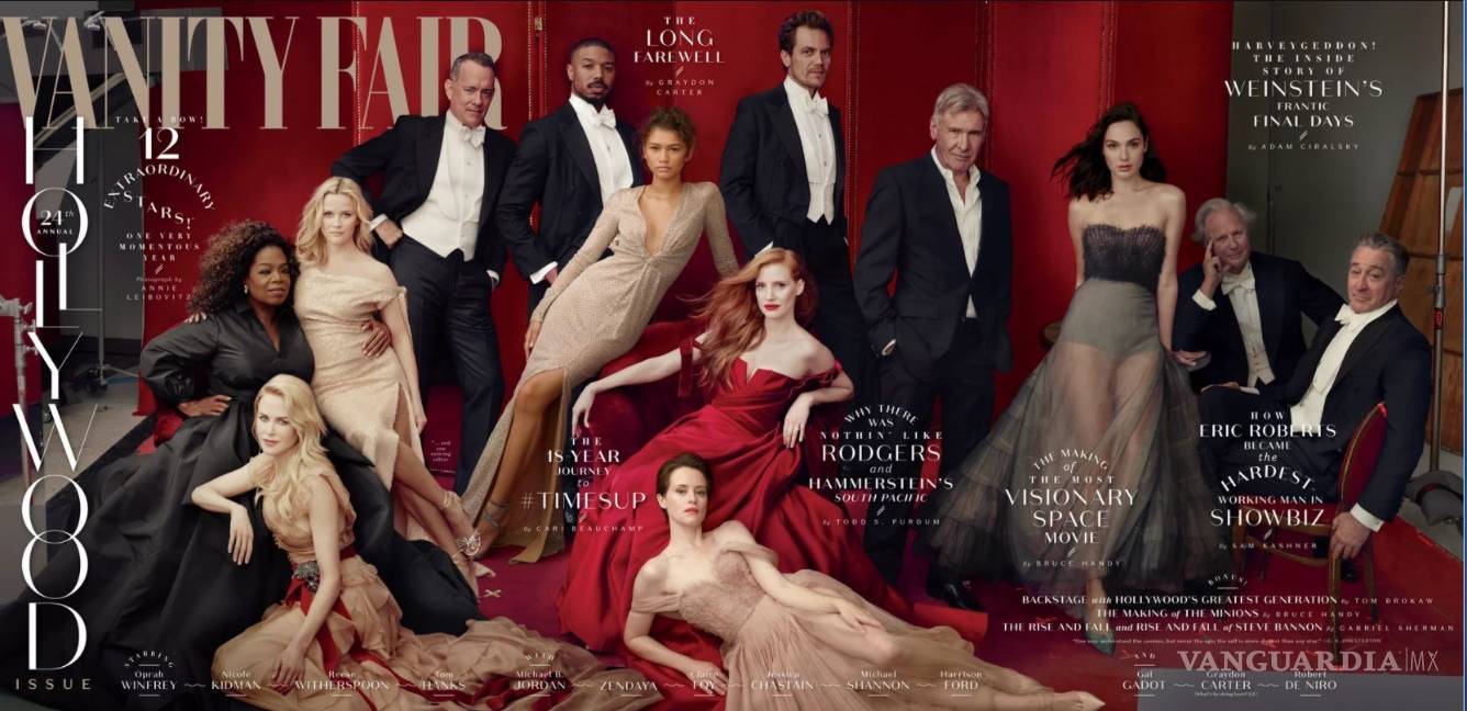 Exceso de manos y piernas; el error garrafal de Vanity Fair con Photoshop