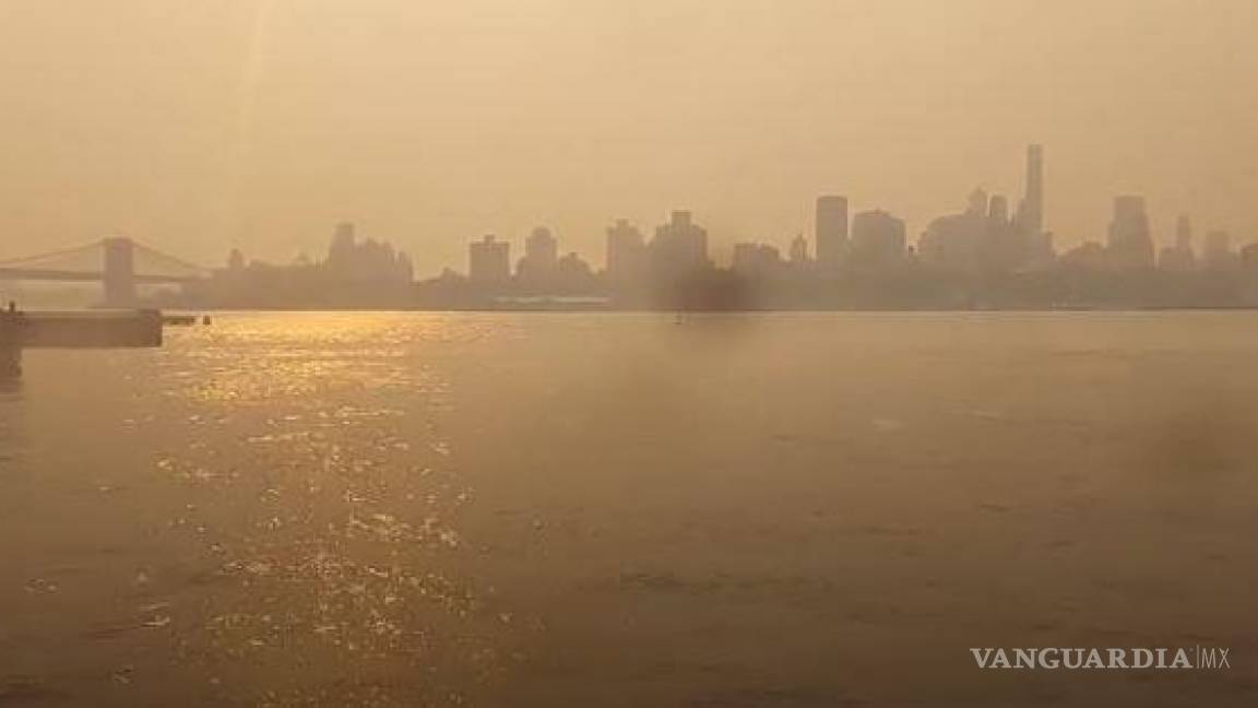 La contaminación del aire de Nueva York se encuentra entre las peores del mundo por incendios en Canadá