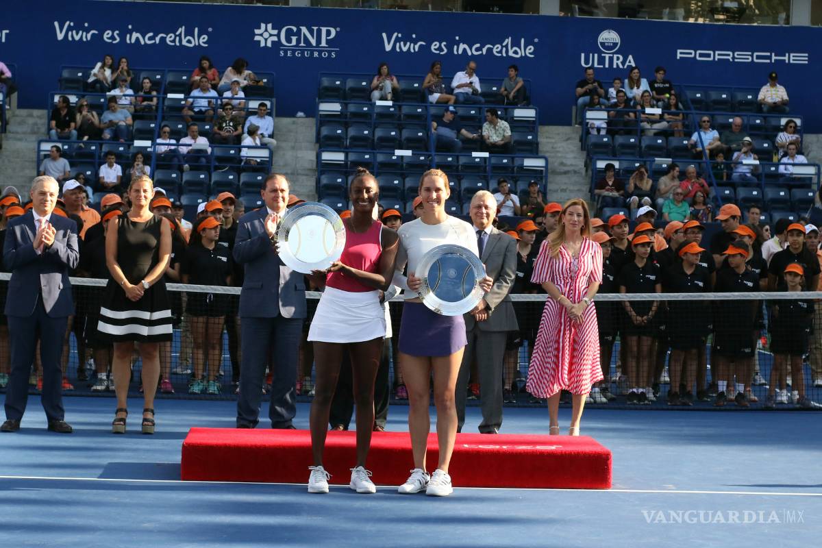 $!Con Muguruza como campeona y un sinfín de grandes encuentros, da por finalizado el tenis en Monterrey