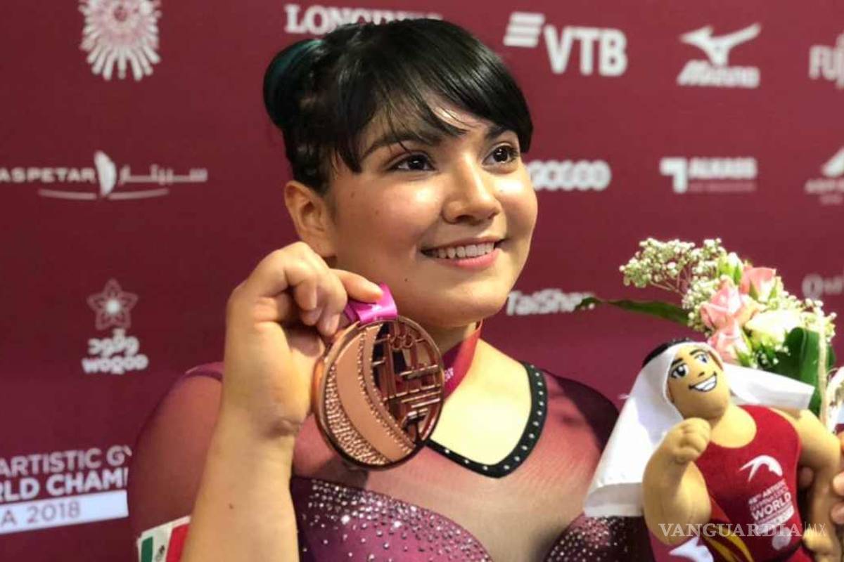 Alexa Moreno hace historia: primera mexicana en ganar medalla en Mundial de Gimnasia