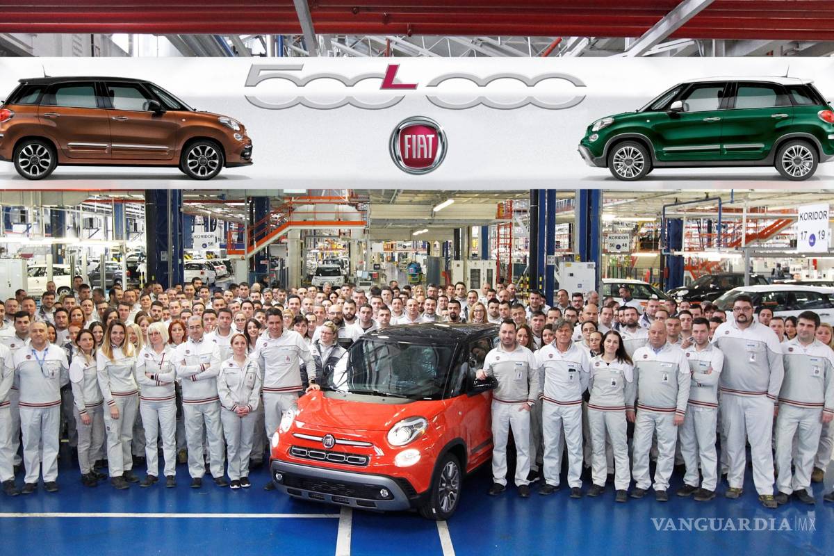 Fiat ha fabricado medio millón de unidades de su modelo 500L
