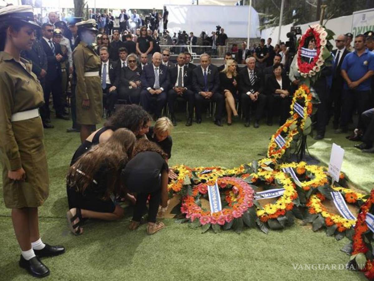 $!Despiden a Simon Peres, el “soñador” de la paz (Fotos)