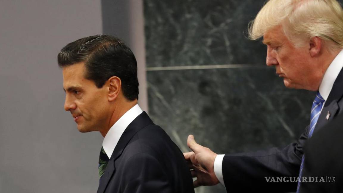 Peña y Trump acordaron por ahora ya no hablar públicamente del pago del muro