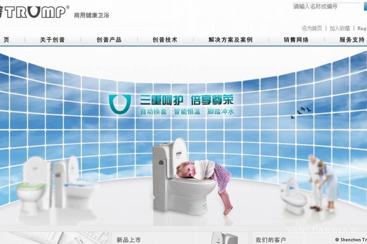 Venden retrete de lujo llamado &quot;Trump&quot;