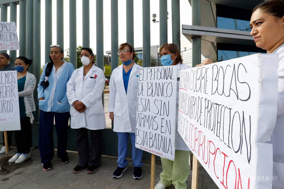 Coronavirus: Trabajadores del ISSSTE en Saltillo denuncian falta de equipo y de protocolos