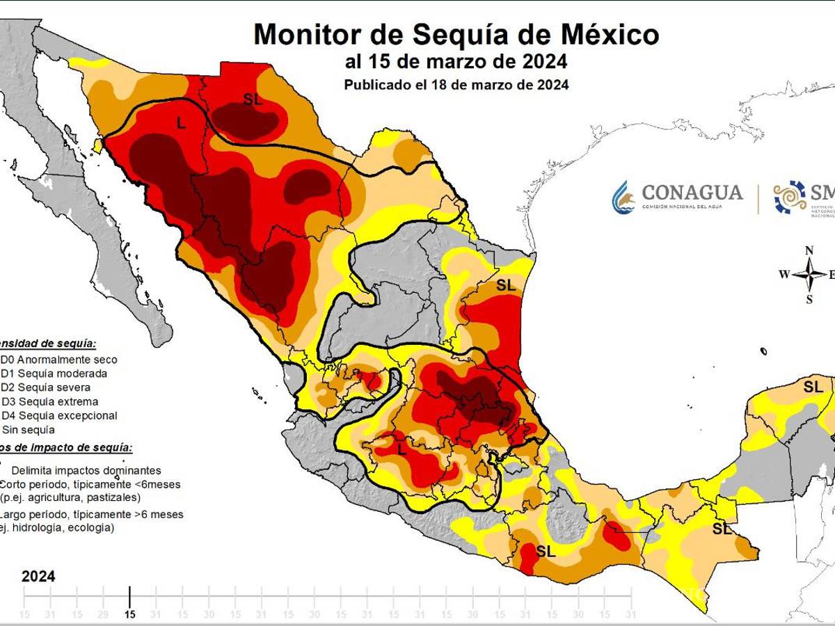 $!Así pinta el territorio nacional con corte al 18 de marzo de este año.