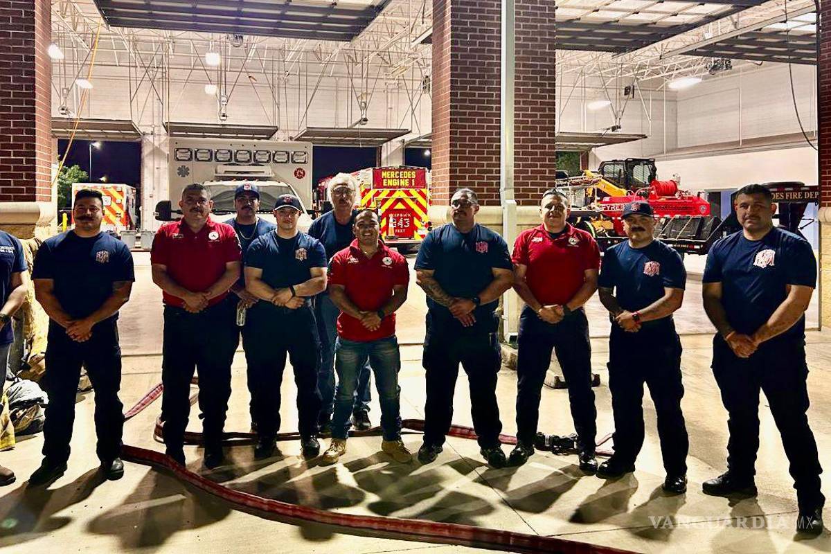 Finaliza capacitación para Bomberos de Ramos Arizpe en Texas