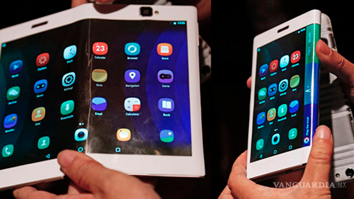 $!Lenovo lanza un smartphone que se dobla y es reloj a la vez
