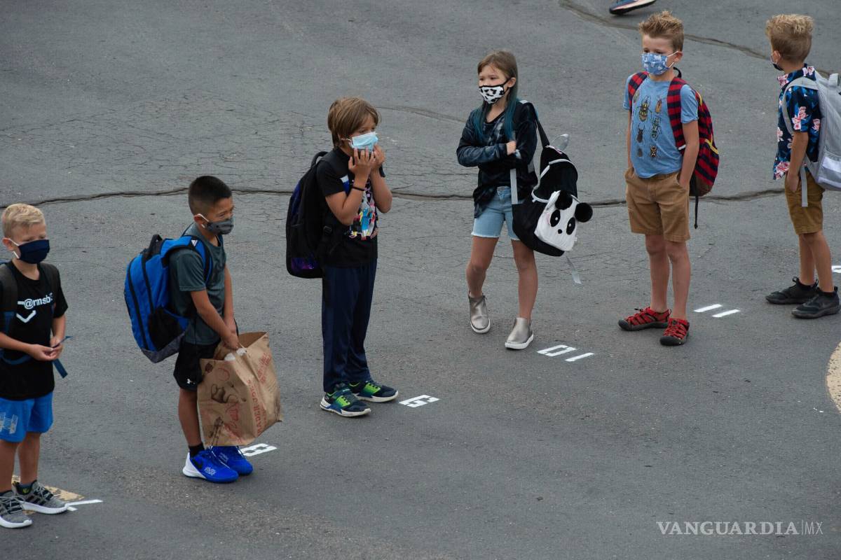 ‘Los niños de 6 a 11 años deben usar cubrebocas’