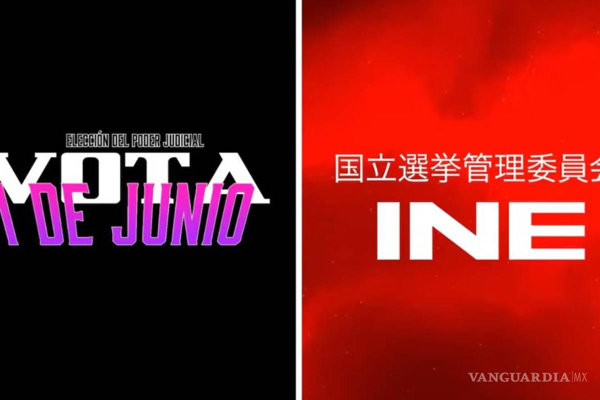 Se pone otaku el INE e invita a votar usando intro de ‘Evangelion’