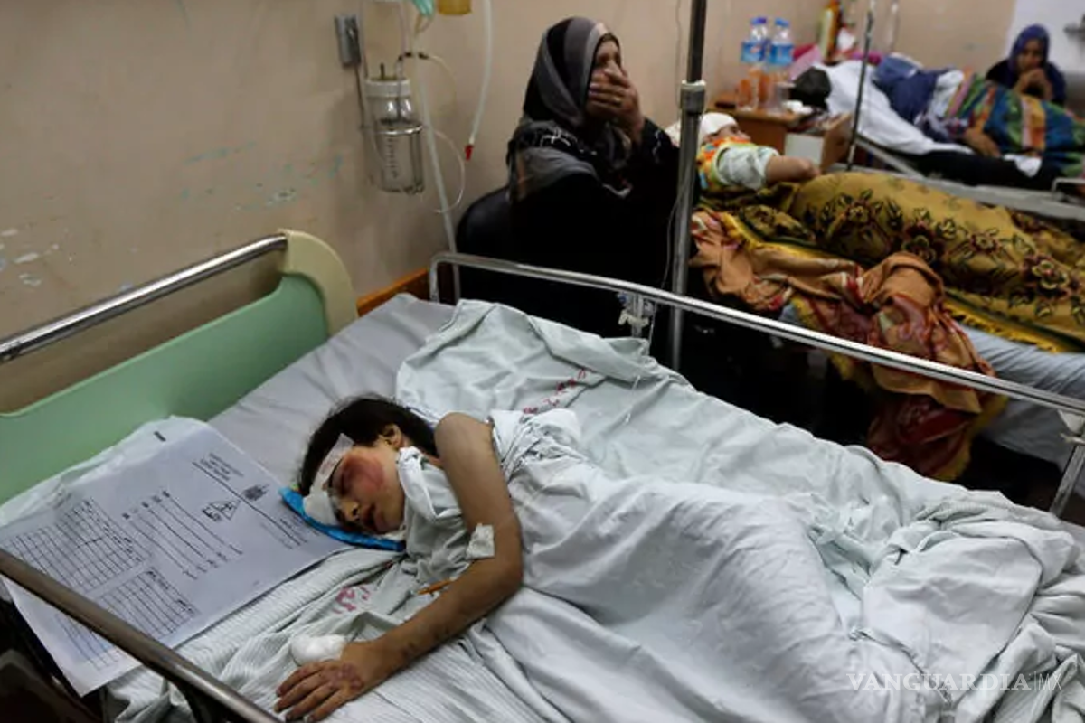 $!En Gaza médicos tienen que amputar sin anestesia, denuncian