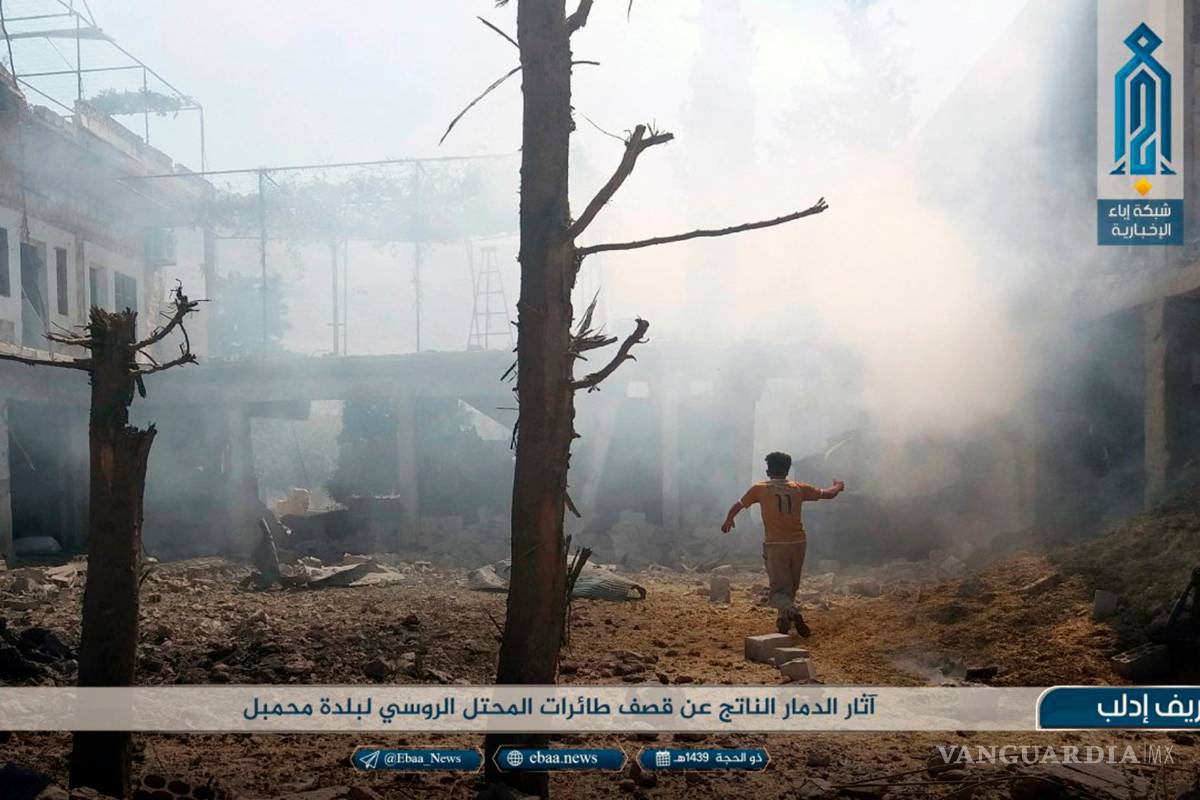 Comunidad internacional intenta detener la masacre en Idlib, Siria