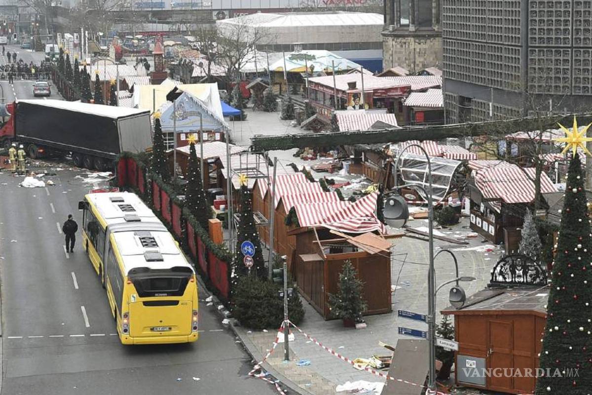 ISIS se adjudica atentado en mercado navideño de Berlín
