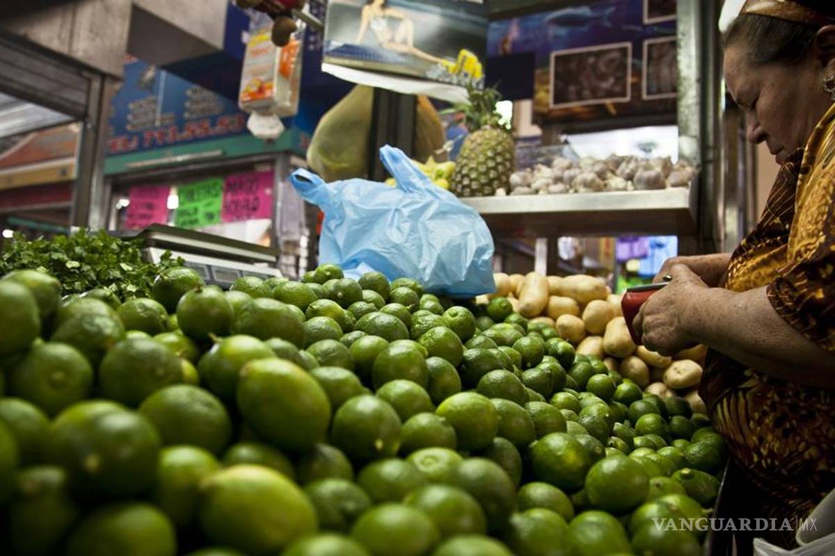 Baja precio de limón hasta 42 % en una semana