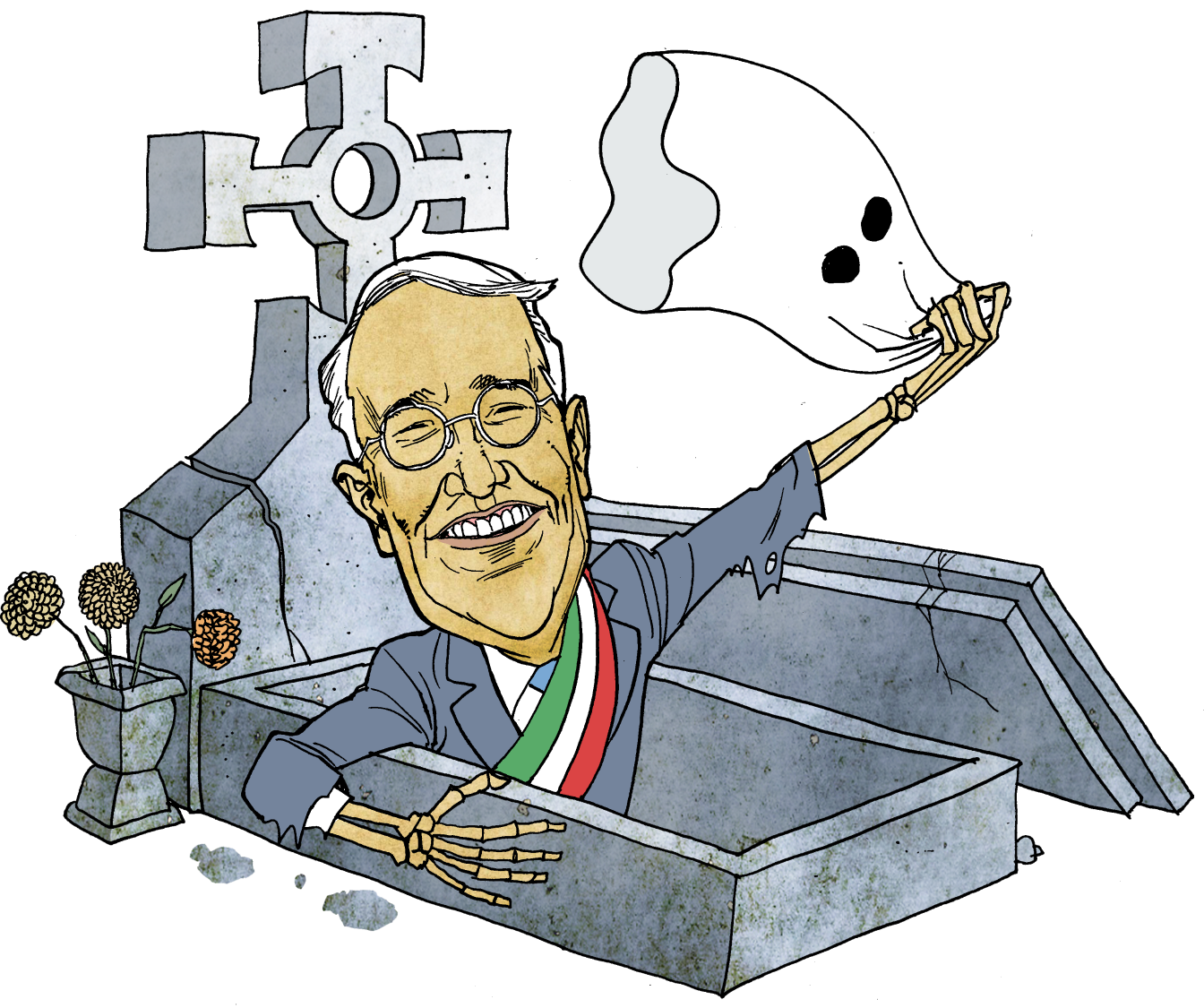 $!Calaveras 2025: Sheinbaum en silencio, Manolo vaquero y Trump contra el mundo