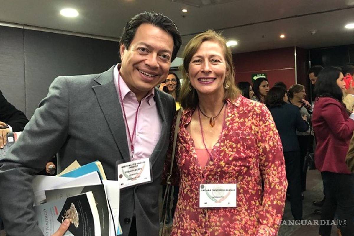 Se lanzan Tatiana Clouthier y Mario Delgado: proponen quitar el 50 por ciento en financiamiento de partidos