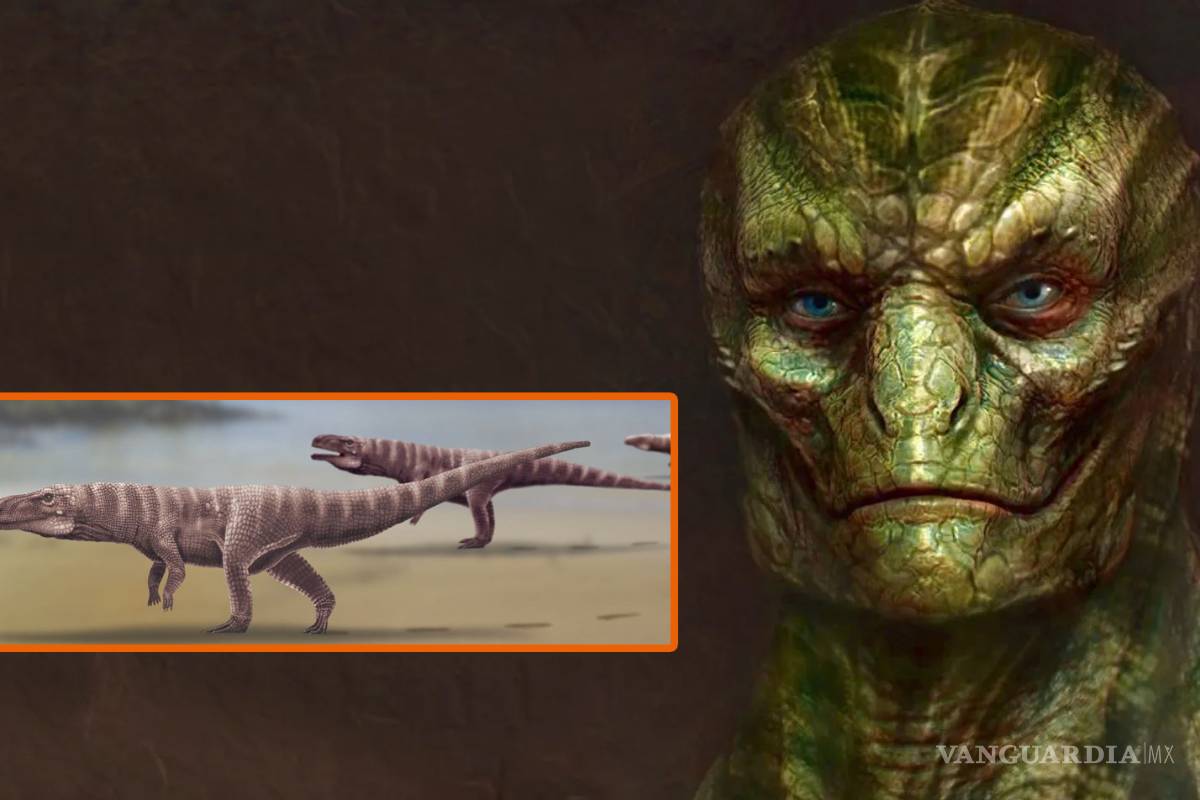 ¿En verdad existen los reptilianos?... descubrimiento de huellas de un reptil en dos patas conmociona a científicos