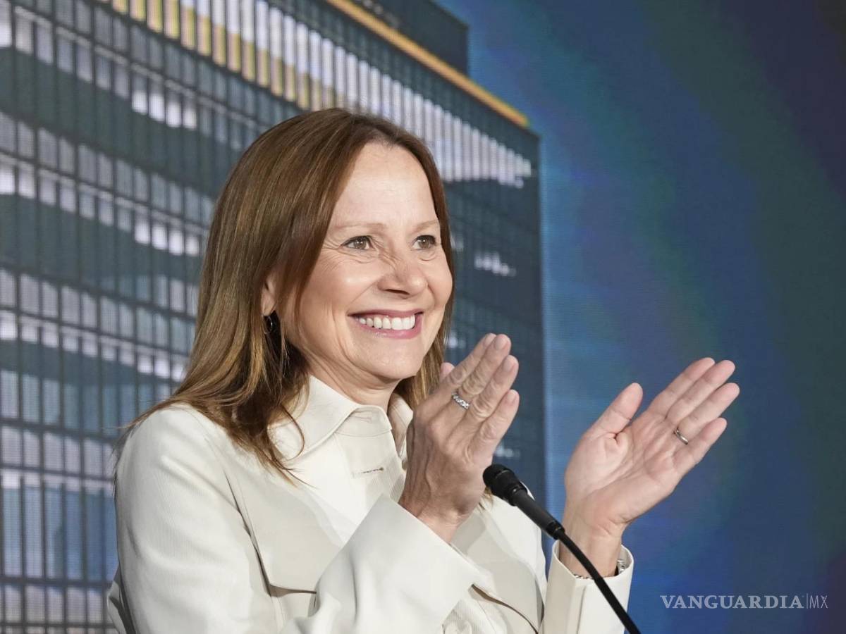 $!Mary Barra además se refirió a los aranceles que Trump expresado que quiere aplicar a las importaciones procedentes de México y Canadá.
