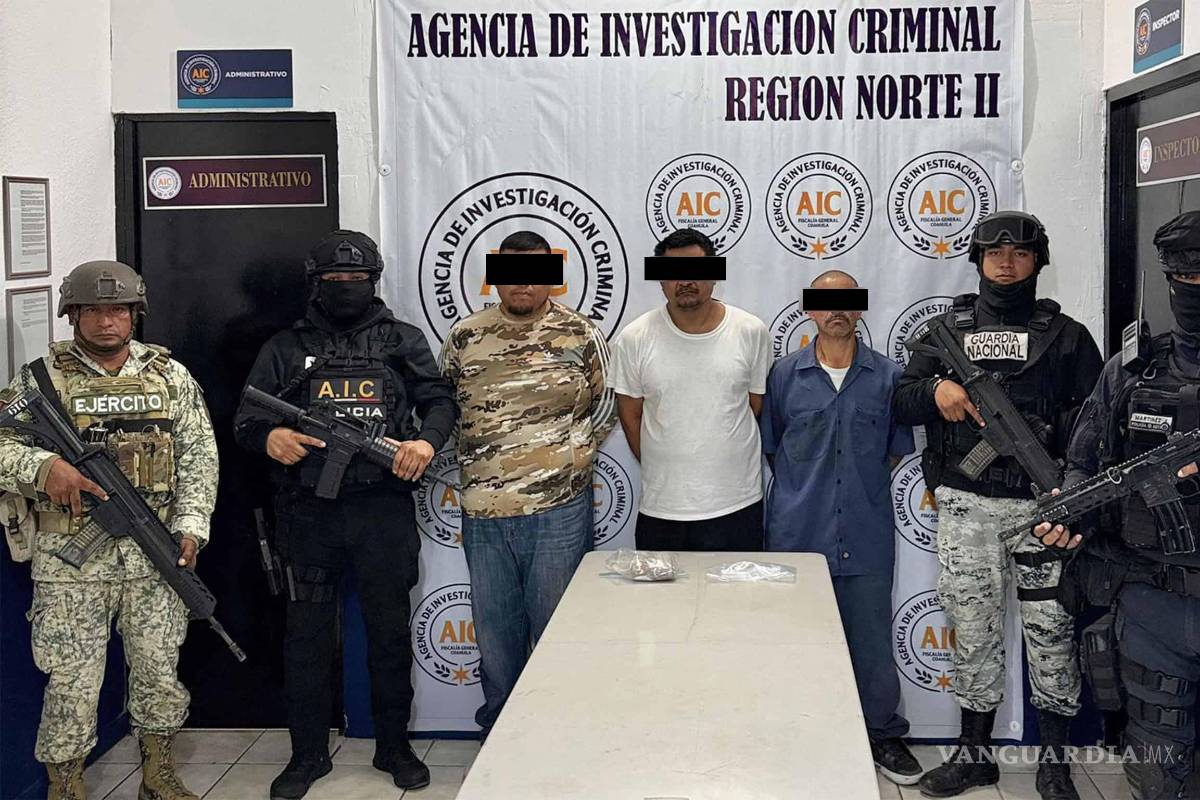 Caen tres tras cateo en vivienda de la colonia Benito Juárez, en Acuña