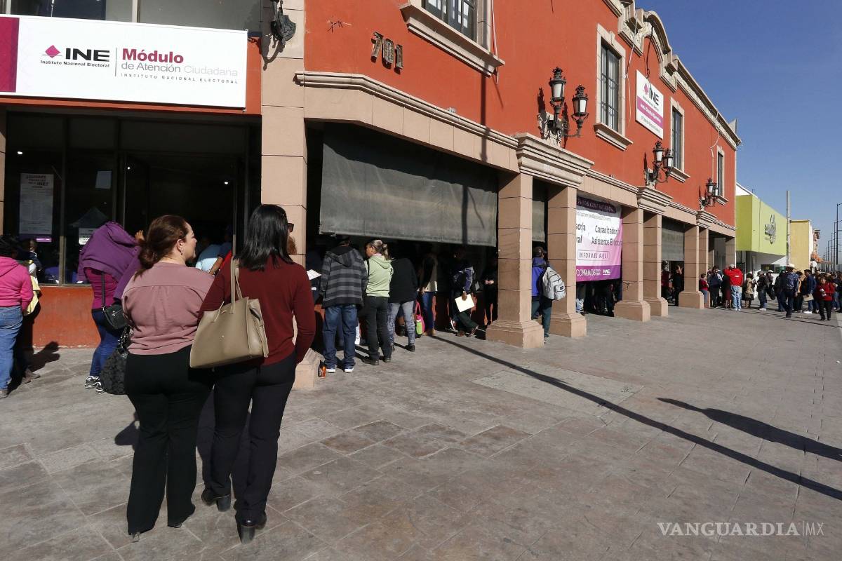 Hoy último día para trámite de la INE en Coahuila; el 7 de junio habrá elecciones de diputados locales