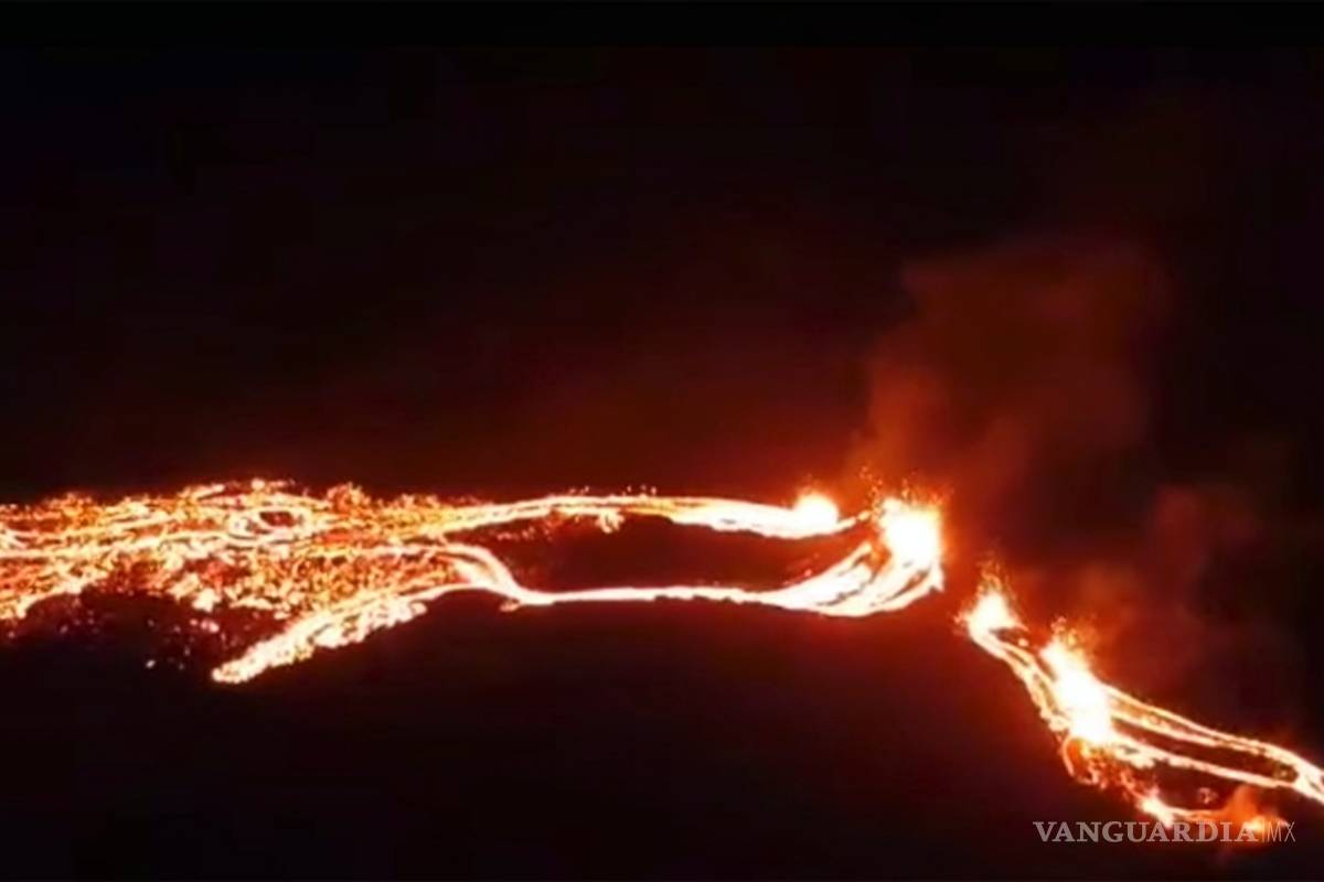Después de 6 mil años el volcán del monte Fagradals en Islandia despertó con una erupción (fotos)