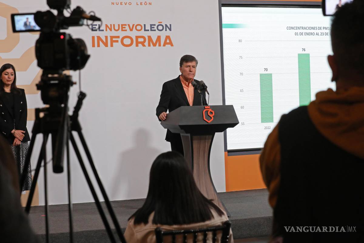 Por polvos contaminantes que llegan de Saltillo, NL incluiría a Coahuila en Comisión Ambiental Metropolitana