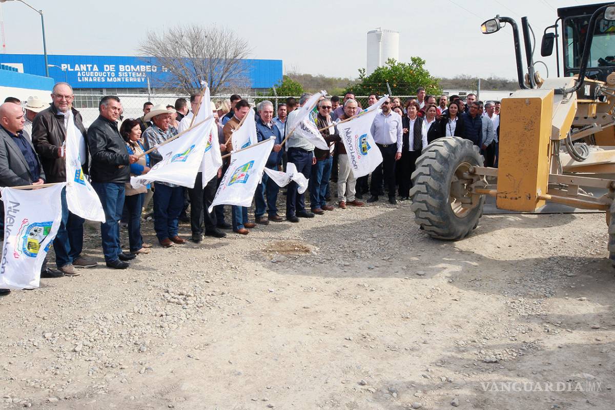 Inician trabajos para presa en Nuevo León, invierten 131 millones de pesos