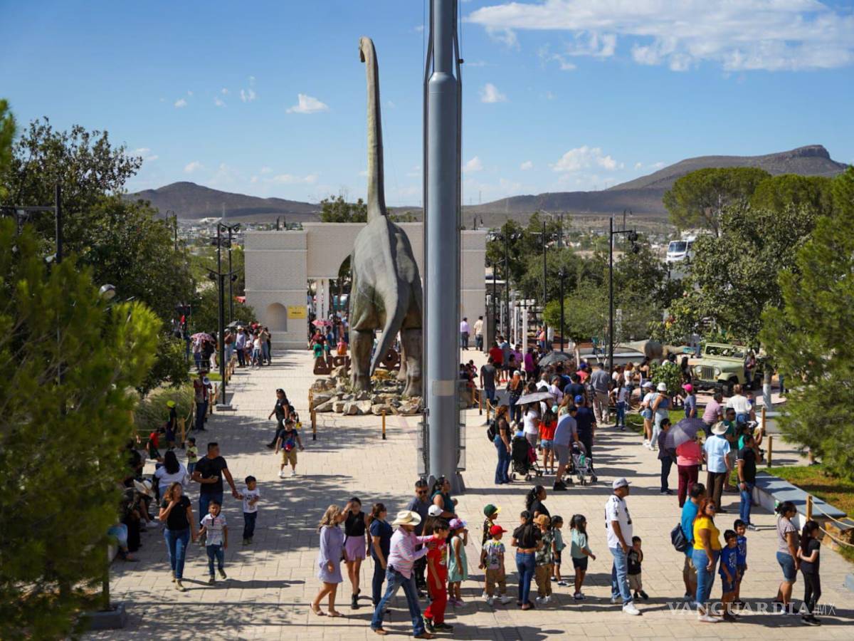 $!En poco tiempo, Dinolandia se ha convertido en el lugar de esparcimiento favorito de las familias ramosarizpenses.