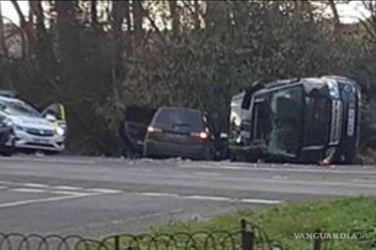 $!Príncipe Felipe se recupera tras accidente de auto