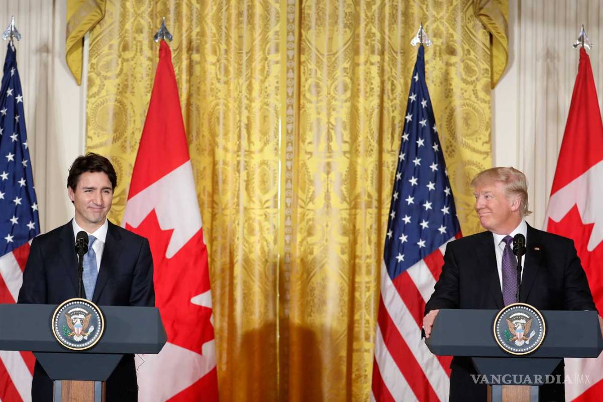 ‘Somos más fuertes cuando nos unimos’, Trump a Trudeau