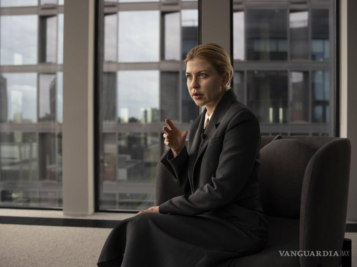 $!Olga Stefanishyna, viceprimera ministra de Ucrania en Kiev, Ucrania.