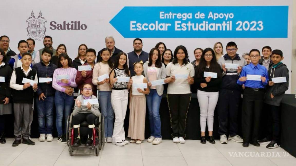 Programa ‘Apoyos Escolares’ beneficia a integrantes del Cabildo Infantil de Saltillo