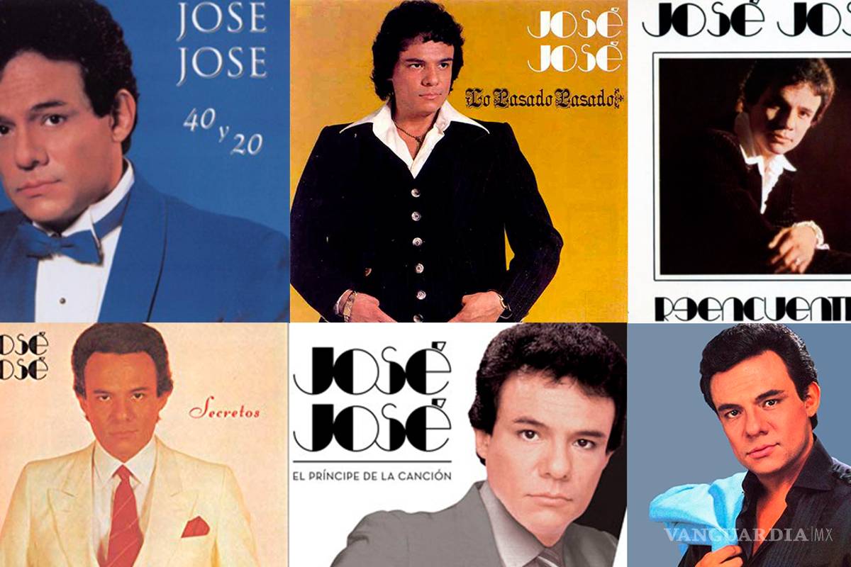 Las cinco canciones más escuchadas de José José en Spotify