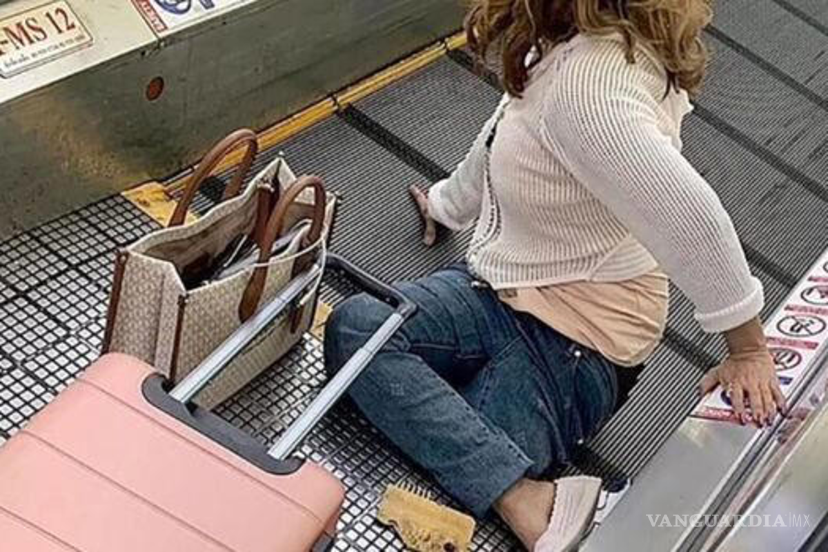 Miedo desbloqueado; una mujer perdió una pierna tras atorarse en cinta transportadora del aeropuerto