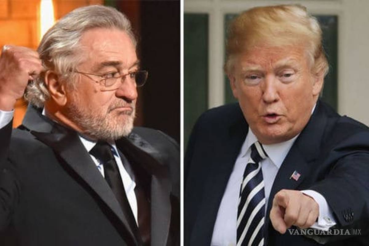 Robert De Niro se burla de Trump: ‘Él ni siquiera es un buen gangster… y lo quiero ver en la cárcel’